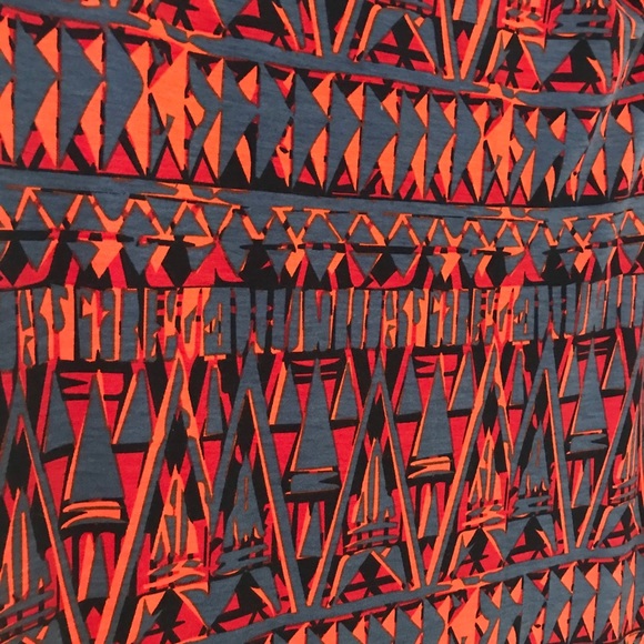 LuLaRoe Julia Patterned Dress / M Medium / NWT - Picture 3 of 4